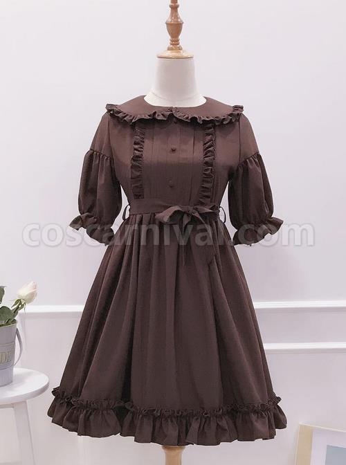 Cute-Ruffles-Doll-Collar-Short-Sleeves-Classic-Lolita-Dress-coscarnival-889