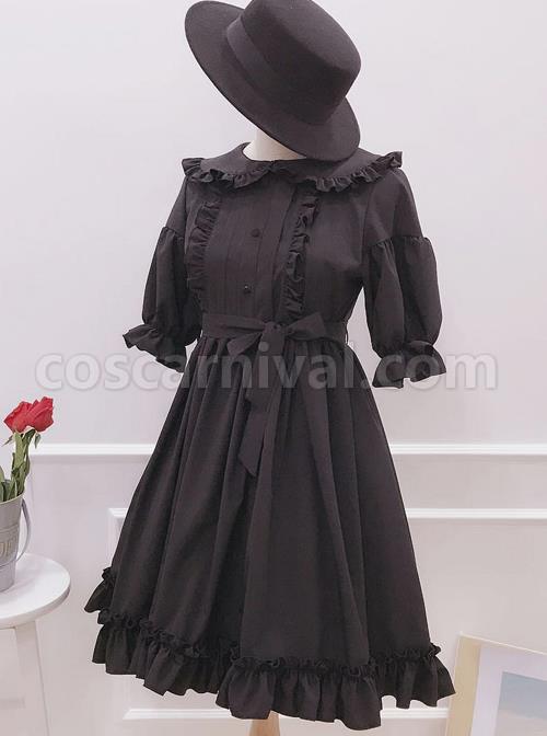 Cute-Ruffles-Doll-Collar-Short-Sleeves-Classic-Lolita-Dress-coscarnival-902