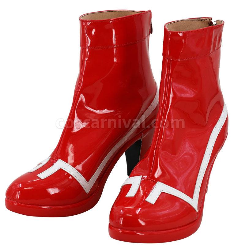 DARLING in the FRANXX 02 Zero Two Cosplay Shoes coscarnival01115291