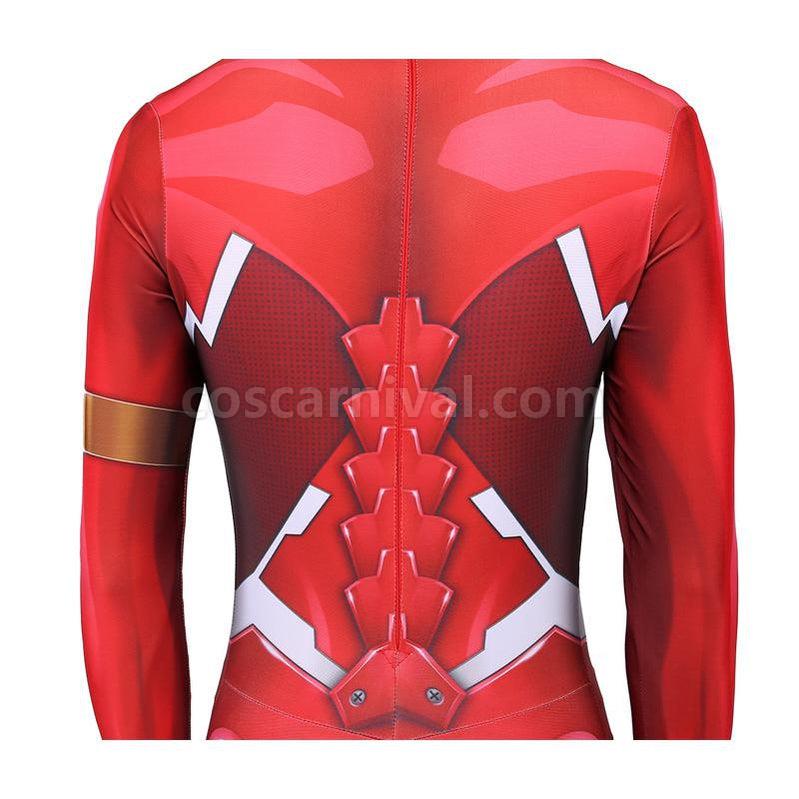 DARLING in the FRANXX 02 Zero Two Jumpsuit Cosplay Costumes coscarnival011118336