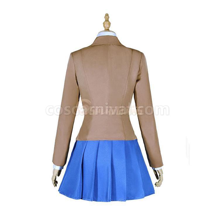 DDLC! Doki Doki Literature Club Monika Uniform Outfit Cosplay Costumes coscarnival011118877