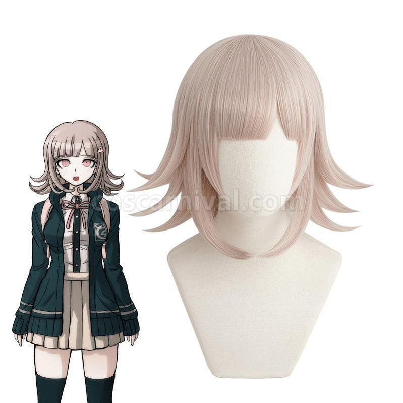 Danganronpa 2 Goodbye Despair Chiaki Nanami Short Cosplay Wigs coscarnival011116984