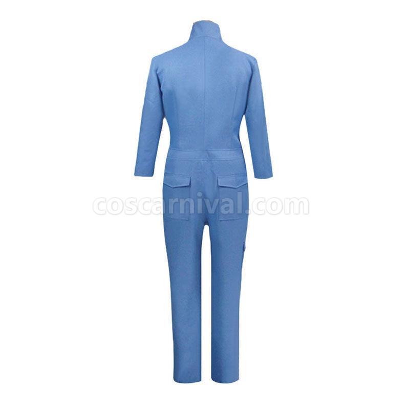 Danganronpa 2 Goodbye Despair Kazuichi Souda Blue Uniform Cosplay Costumes coscarnival011117320