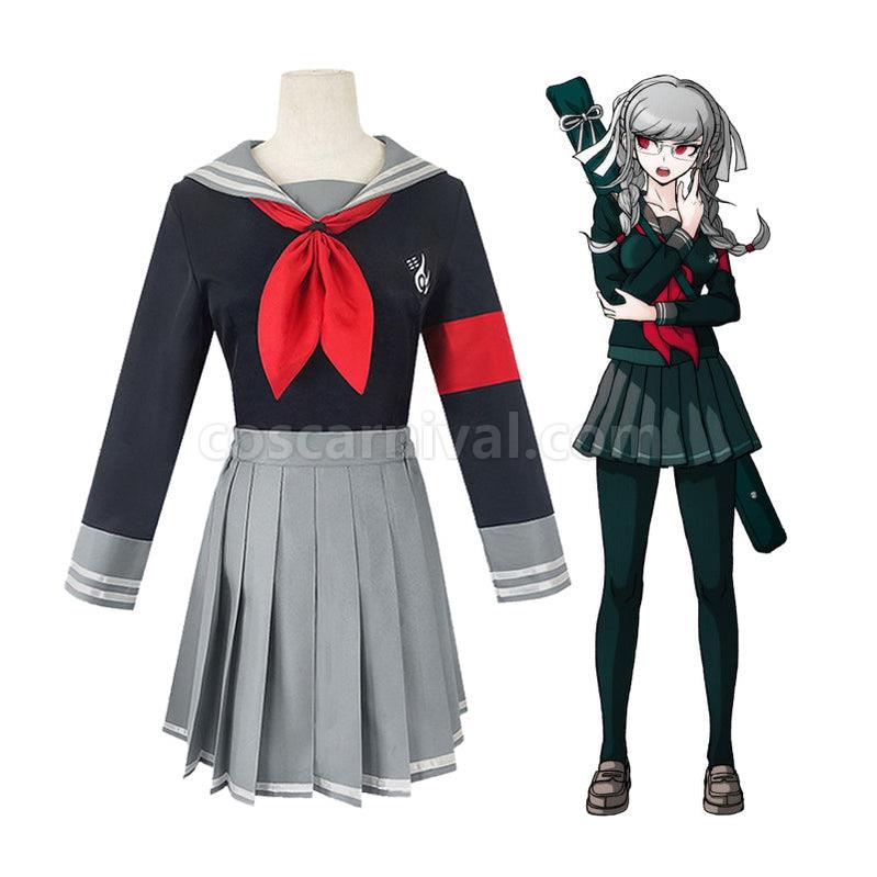 Danganronpa 2 Goodbye Despair Peko Pekoyama Outfits Cosplay Costume coscarnival011112758