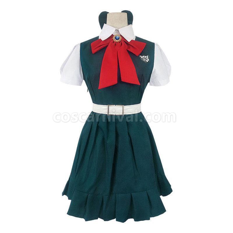 Danganronpa 2 Sonia Nevermind Halloween Short Sleeve Uniform Cosplay Costumes coscarnival011117026
