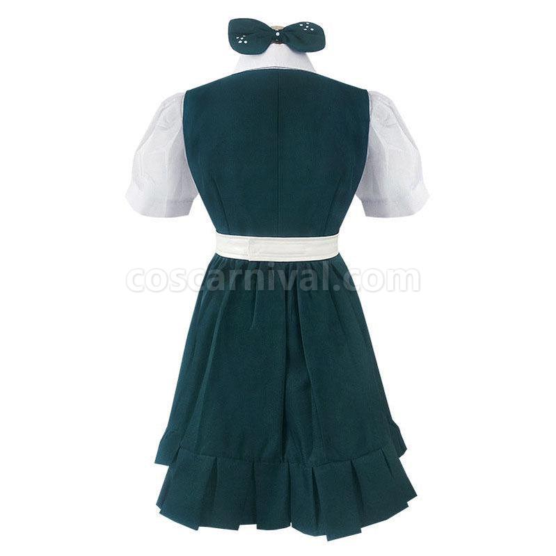 Danganronpa 2 Sonia Nevermind Halloween Short Sleeve Uniform Cosplay Costumes coscarnival011117053