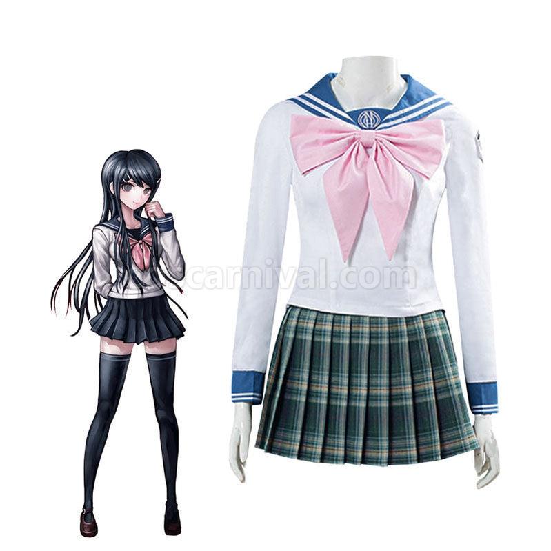 Danganronpa Trigger Happy Havoc Art Gallery Sayaka Maizono Full Set Cosplay Costumes coscarnival011115224