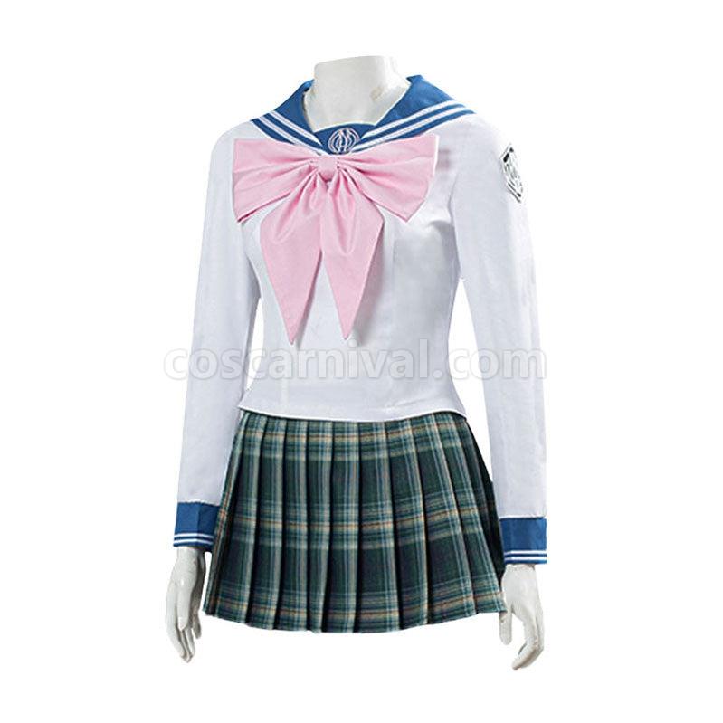 Danganronpa Trigger Happy Havoc Art Gallery Sayaka Maizono Full Set Cosplay Costumes coscarnival011115239