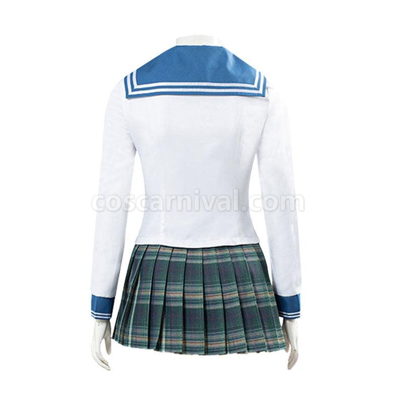Danganronpa Trigger Happy Havoc Art Gallery Sayaka Maizono Full Set Cosplay Costumes coscarnival011115247