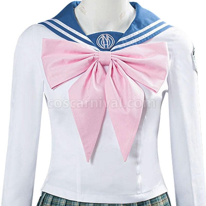 Danganronpa Trigger Happy Havoc Art Gallery Sayaka Maizono Full Set Cosplay Costumes coscarnival011115252