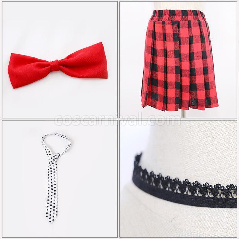 Danganronpa Trigger Happy Havoc Junko Enoshima Uniform Cosplay Costumes coscarnival011119218