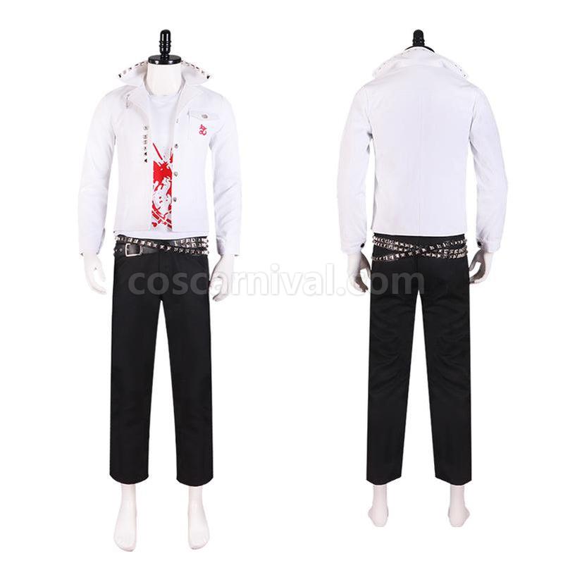 Danganronpa Trigger Happy Havoc Leon Kuwata Uniform Cosplay Costumes(Customed) coscarnival011118179