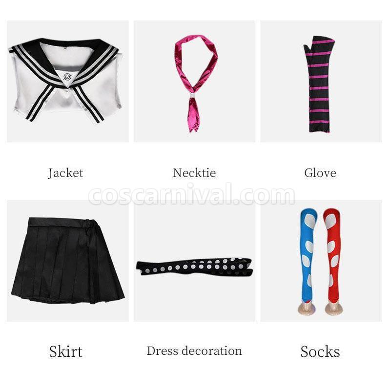 Danganronpa Trigger Happy Havoc Mioda Ibuki Uniform Cosplay Costumes coscarnival011119213