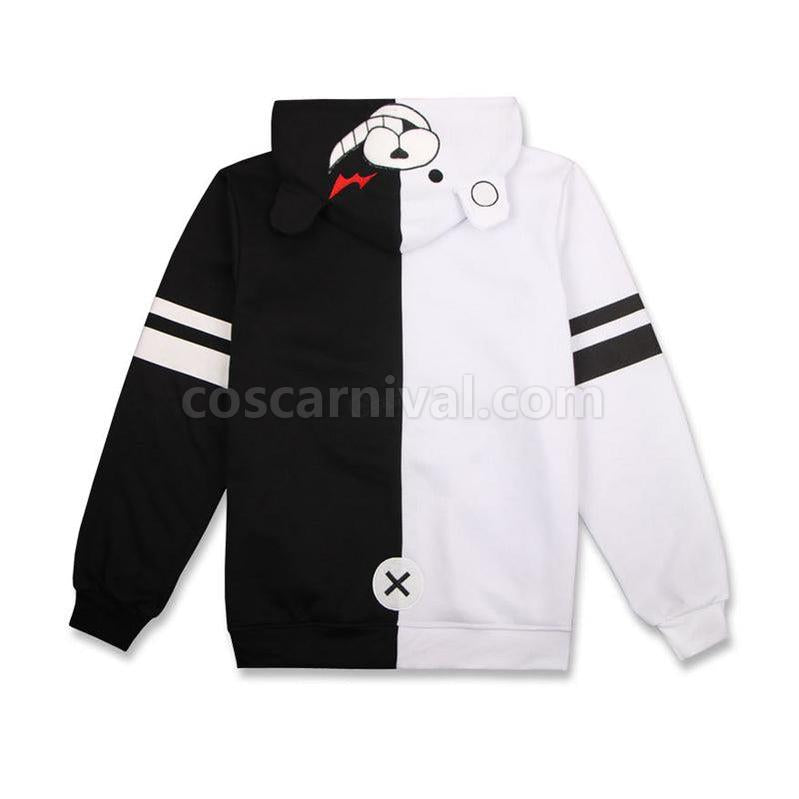 Danganronpa Trigger Happy Havoc Monokuma Black and White Bear Cosplay Costumes coscarnival011118178