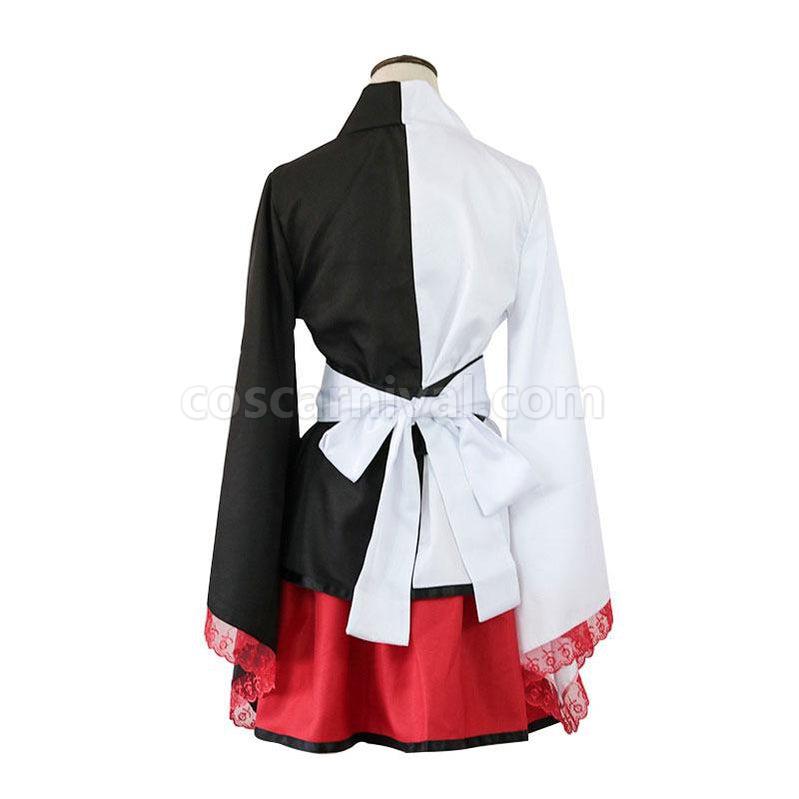 Danganronpa Trigger Happy Havoc Monokuma Black and White Bear Kimono Cosplay Costumes coscarnival011117813