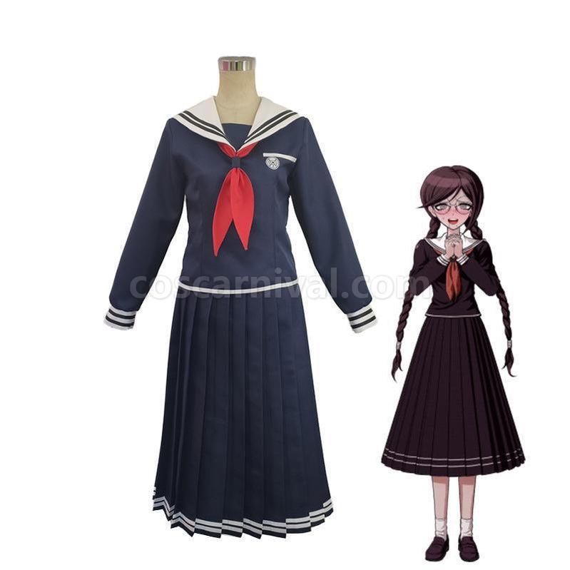Danganronpa Trigger Happy Havoc Toko Fukawa Uniform Cosplay Costumes coscarnival011119183