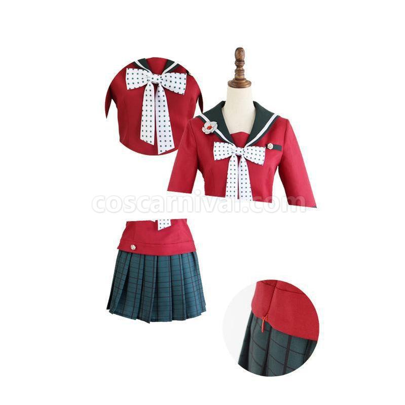 Danganronpa V3 Killing Harmony Harukawa Maki School Uniform Cosplay Costume set Halloween Costume coscarnival011119199
