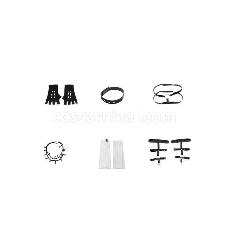 Danganronpa V3 Killing Harmony Iruma Miu Cosplay Costume Halloween Party Suit coscarnival011119227