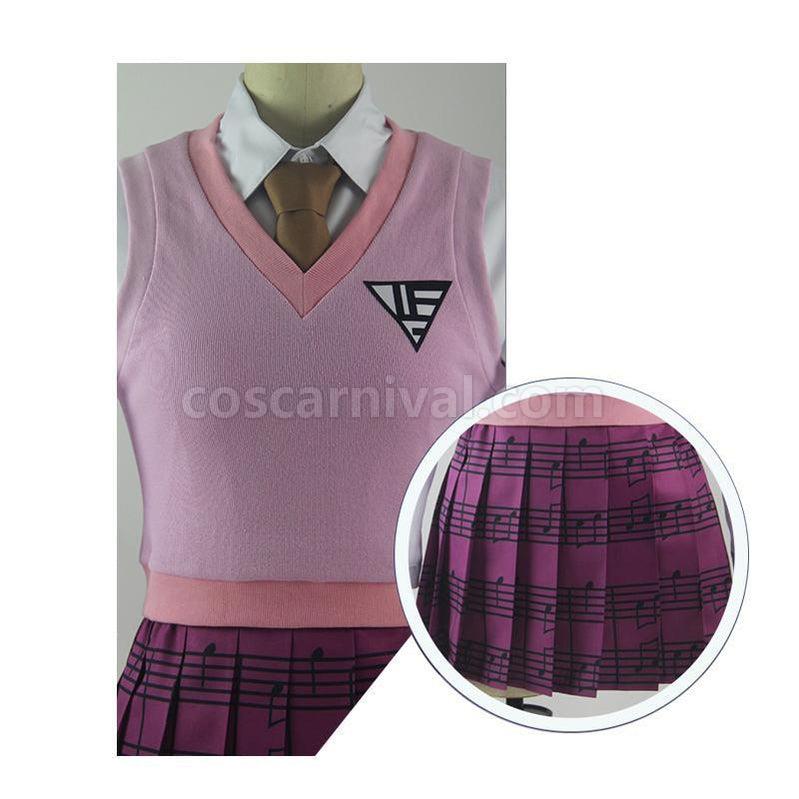 Danganronpa V3 Killing Harmony Kaede Akamatsu Uniform Cosplay Costumes coscarnival011119238