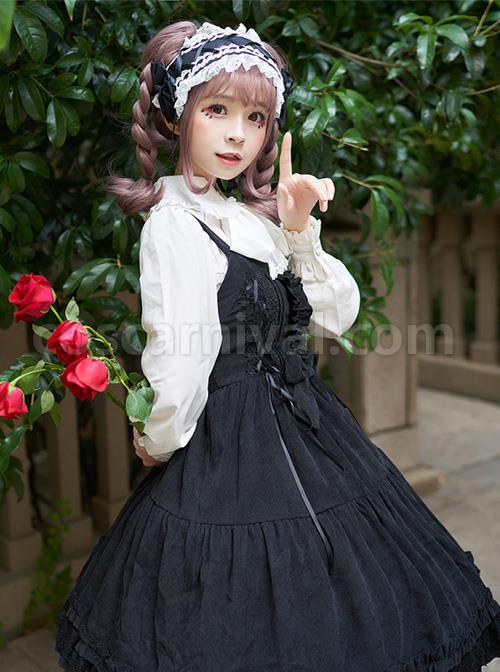 Danube-Lovers-Series-Ruffle-Classic-Lolita-Corduroy-Autumn-Winter-Sling-Dress-coscarnival-532