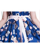 Dark-Blue-Chiffon-Poker-Printing-Classic-Lolita-Sling-Dress-coscarnival-3988