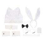 Date A Live Date A Bullet White Queen Bunnysuit Cosplay Costumes coscarnival01119504
