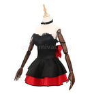 Date A Live Kurumi Tokisaki Black Cat Maid Dress Cosplay Costume coscarnival011115145