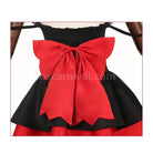 Date A Live Kurumi Tokisaki Black Cat Maid Dress Cosplay Costume coscarnival011115161