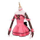 Date A Live Kurumi Tokisaki Pink Cat Maid Dress Cosplay Costume coscarnival011115134
