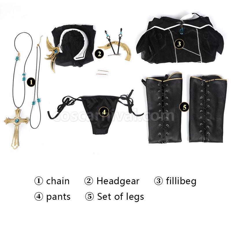 Date A Live Nia Honjou Cosplay Costumes coscarnival01114111