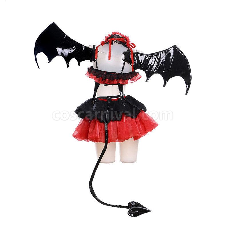 Date A Live Tokisaki Kurumi Pretty Devil Ver Cosplay Costumes With Props coscarnival01118195