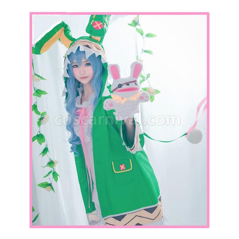 Date A Live Yoshino Himekawa Green Coat Outfits Cosplay Costume coscarnival011115198
