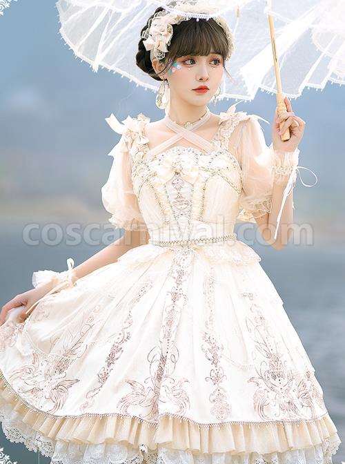 Day-And-Night-Carols-Series-JSK-Gorgeous-Elegant-Lace-Classic-Lolita-Sleeveless-Dress-coscarnival-1203