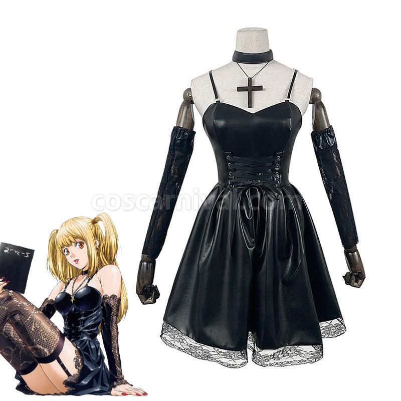 Death Note Misa Amane Halloween Cosplay Costumes coscarnival01119693