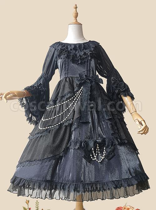 Deep-Sea-Mermaid-Series-JSK-Elegant-Classic-Lolita-Sling-Dress-coscarnival-1708