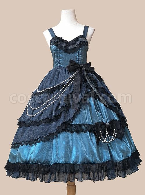 Deep-Sea-Mermaid-Series-JSK-Elegant-Classic-Lolita-Sling-Dress-coscarnival-1718