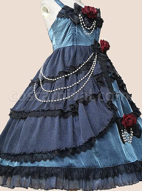 Deep-Sea-Mermaid-Series-JSK-Elegant-Classic-Lolita-Sling-Dress-coscarnival-1726