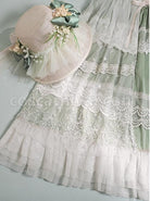 Delicate-Ornate-Pleated-Embroidered-Lace-Layered-Hem-Cross-Straps-Bow-Knot-Classic-Lolita-Long-Sleeve-Dress-coscarnival-3089