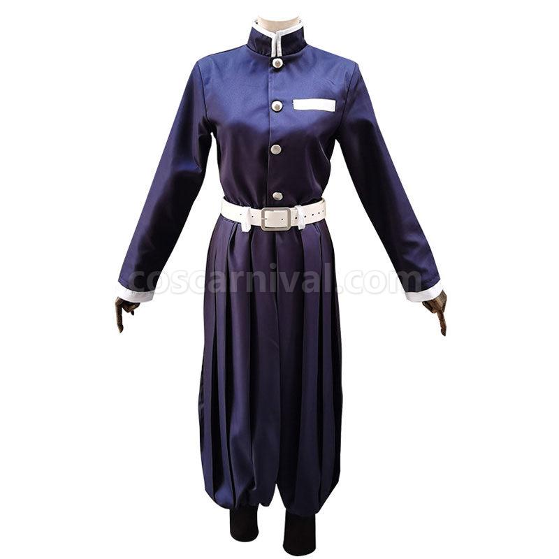 Demon Slayer Kimetsu no Yaiba Aoi Kanzaki Cosplay Costumes coscarnival01117507