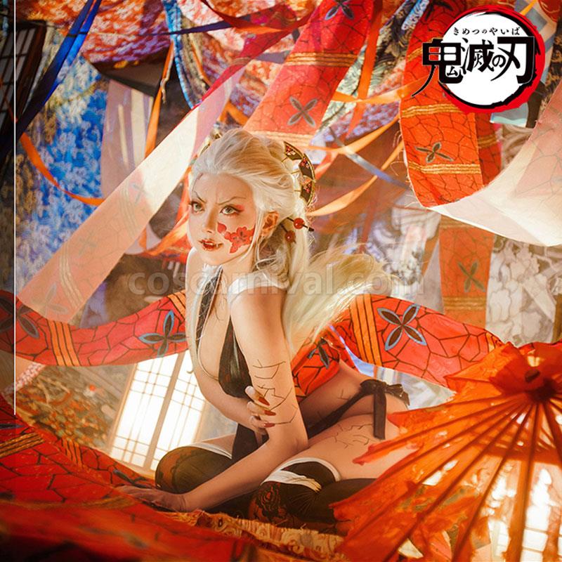 Demon Slayer Kimetsu no Yaiba Daki Cosplay Costumes coscarnival01119133