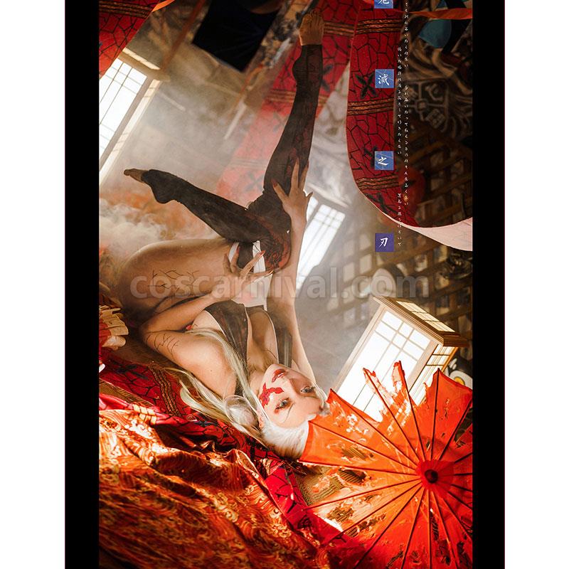 Demon Slayer Kimetsu no Yaiba Daki Cosplay Costumes coscarnival01119150