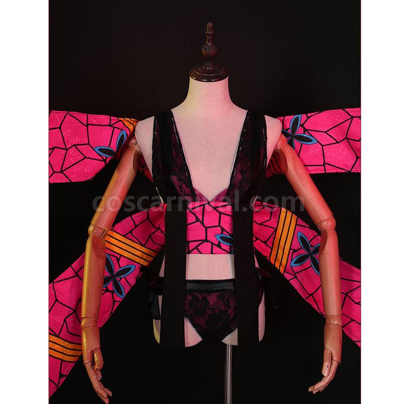 Demon Slayer Kimetsu no Yaiba Daki Cosplay Costumes coscarnival01119159