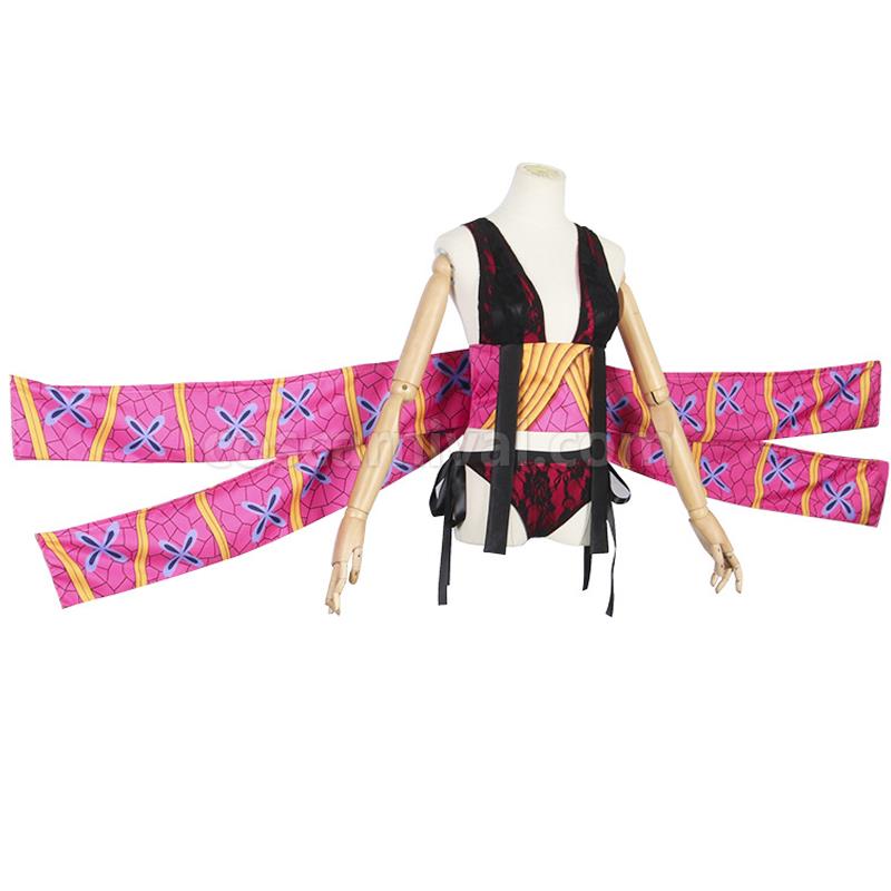 Demon Slayer Kimetsu no Yaiba Daki Fullset Cosplay Costumes coscarnival01117826