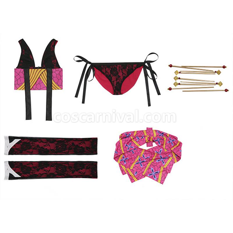 Demon Slayer Kimetsu no Yaiba Daki Fullset Cosplay Costumes coscarnival01117855