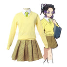 Demon Slayer Kimetsu no Yaiba Demon Slayer Academy Shinobu Kocho JK Uniform Cosplay Costume coscarnival011115060