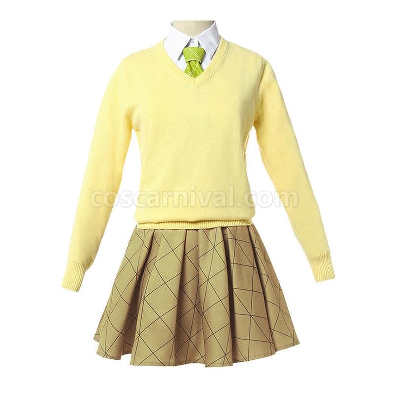 Demon Slayer Kimetsu no Yaiba Demon Slayer Academy Shinobu Kocho JK Uniform Cosplay Costume coscarnival011115065