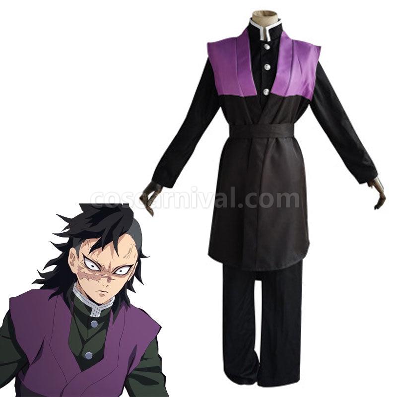 Demon Slayer Kimetsu no Yaiba Genya Shinazugawa Cosplay Costumes coscarnival01118383