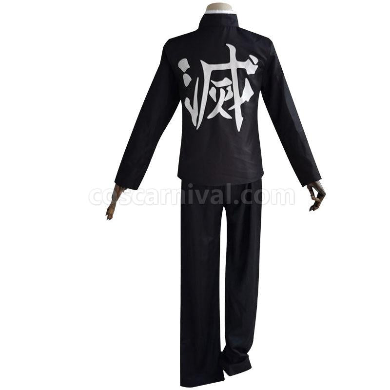 Demon Slayer Kimetsu no Yaiba Genya Shinazugawa Cosplay Costumes coscarnival01118398