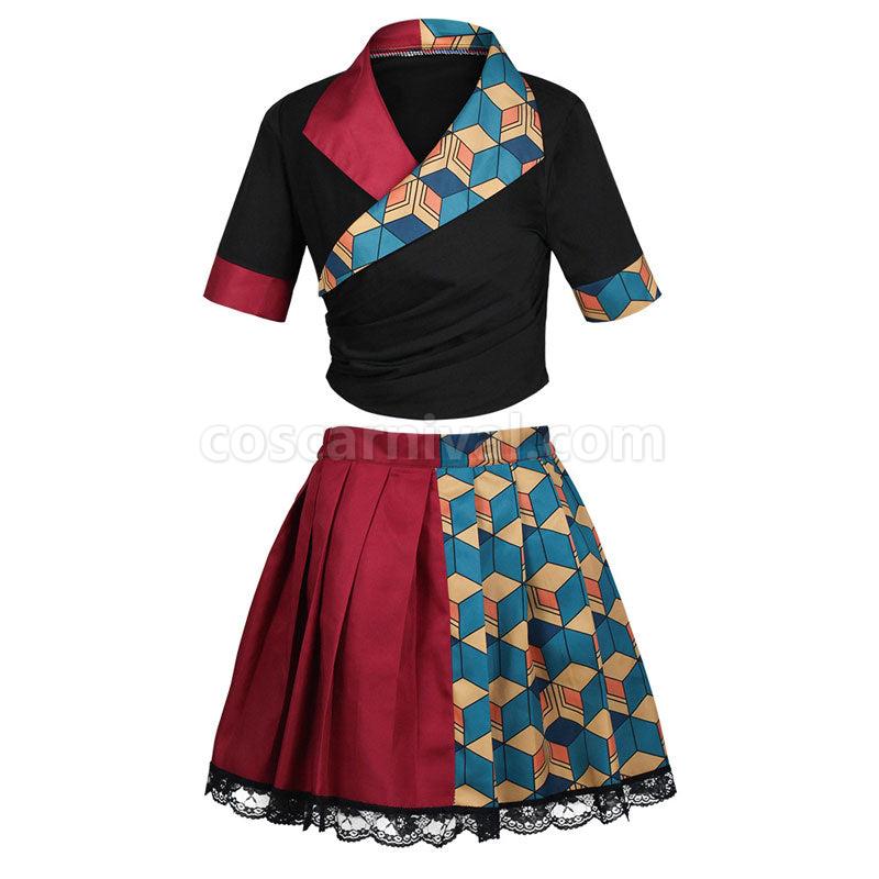 Demon Slayer Kimetsu no Yaiba Giyuu Tomioka Cosplay Costumes coscarnival01117525