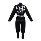 Demon Slayer Kimetsu no Yaiba Iguro Obanai Kimono Black White Halloween Cosplay Costumes coscarnival011117454